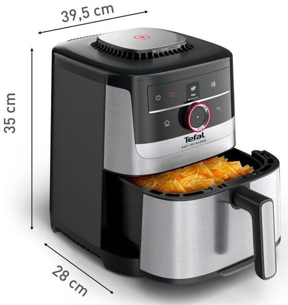 Мультипіч Tefal EY572DE1, 1400Вт/5л/55 програм/Сенсорне/Поворотний механізм кер-ня/Нерж.сталь/Чорний EY572DE1 фото
