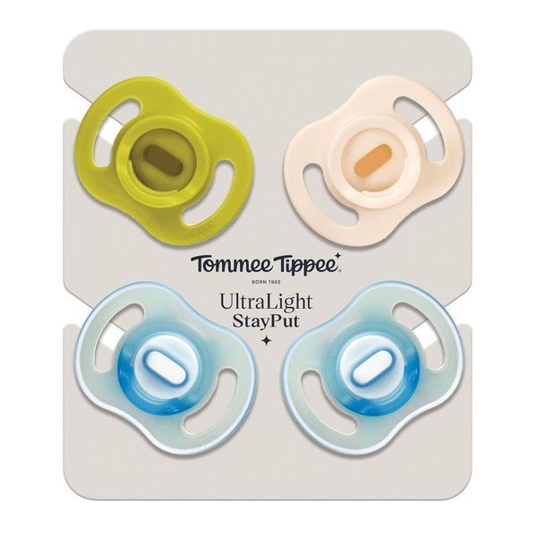 Пустушки Tommee Tippee StayPut Night Glow, 6&ndash;18 міс., 4 шт. W25-ED9114 фото
