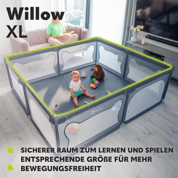 Манеж Lionelo Willow XL, 187&times;207&times;68 см W25-ED8815 фото