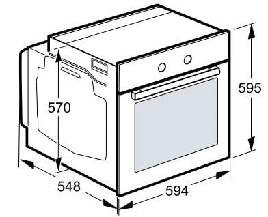 Електрична духова шафа Bosch HUA736EV0T HUA736EV0T фото