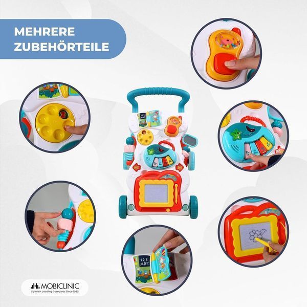 Ходунки Mobiclinic Master з музикою та світлом W25-ED8769 фото