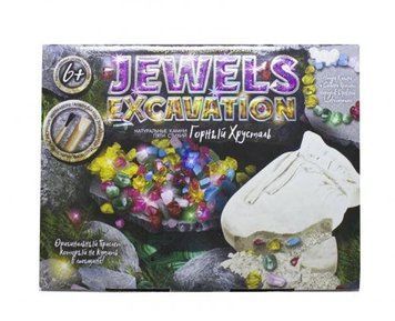 Набір розкопок Danko Toys JEWELS Каміння (JEX-01-02) JEX-01-02 фото