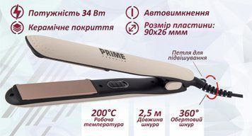 Вирівнювач волосся PRIME Technics PHS 261 CB PHS 261 CB фото