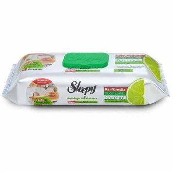 Серветки для прибирання кухні Sleepy Lime-Bergamot, 50 шт. 4728 фото