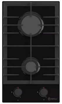 Газова варильна поверхня Perfelli DIAMOND G39C NERO DIAMOND G39C NERO фото