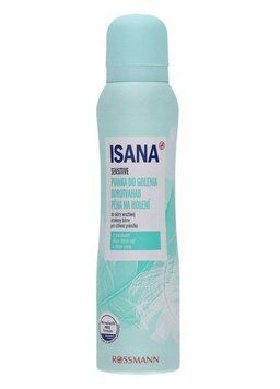 Isana піна для гоління Sensitive з алое для чутливої шкіри 150 мл (4047196055229) IRSSBSN150 фото
