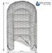 Кокон-гніздо Medi Partners Waffle, 100&times;60&times;15 см, бежевий W25-ED9020 фото 3