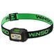Ліхтар налобний WINSO 240 lm XPE 3W + COB, 1200 mAh, сенсор, білий/червоний 750320 фото 1