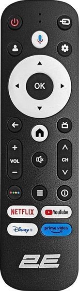 Телевізор 2E 2E-50A77Q 50" QLED 4K Google TV 3.0, Wi-Fi, Bluetooth, голосове керування 2E-50A77Q фото