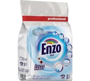 Enzo Пральний порошок White 2.45 кг (4260504880652) DART-ENZ-01 фото