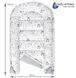 Кокон-гніздо Medi Partners Waffle, 100&times;60&times;15 см (різні моделі/дизайни) W25-ED8959 фото 3