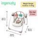 Портативна гойдалка Ingenuity Cozy Kingdom W25-ED8909 фото 9