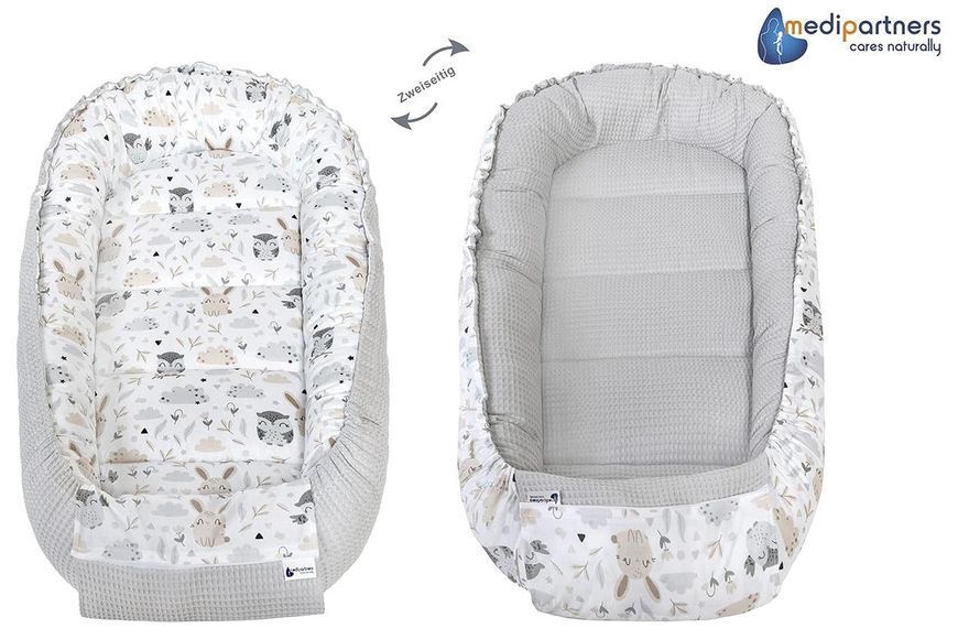 Кокон-гніздо Medi Partners Waffle, 100&times;60&times;15 см (різні моделі/дизайни) W25-ED8959 фото