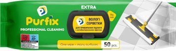 Серветки для підлоги Purfix Extra 50 шт (4820207592476) 50220269 фото