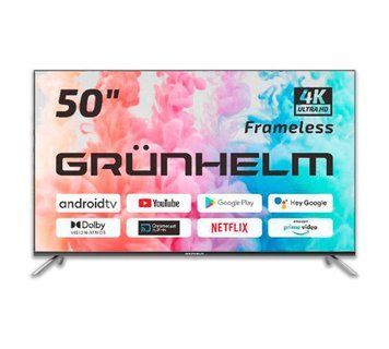 Телевізор GRUNHELM 50U700-GA11V 50" Smart TV Google Android 11 50U700-GA11V фото