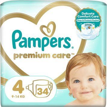 Підгузки Pampers Premium Care Розмір 2 (4-8 кг) 46 шт. Pampers-R2-46 фото