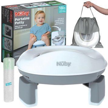 Складний дорожній горщик Nuby W25-ED8995 фото
