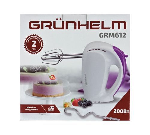 Міксер GRUNHELM GRM612 GRM612 фото
