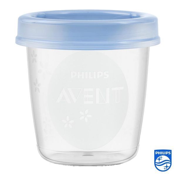 Контейнери Philips Avent SCF619/05 для зберігання грудного молока, з кришками W25-ED9463 фото