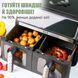 Мультипіч QUIN Air Fryer Dual Zone, 1700Вт/9л: 2 кошики по 4,5л/11 програм/Сенсорне керування/Чорний YJ-1102AV фото 2