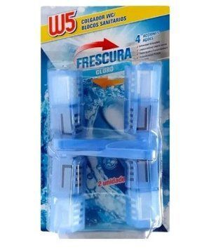 W5 туалетні блоки для унітазу Sea Magic 2 шт*48 г WWT248SM фото