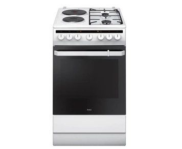 Комбінована плита AMICA 58ME2.35HZPMS, 50 см 58ME2.35HZPMS(W) ECO фото