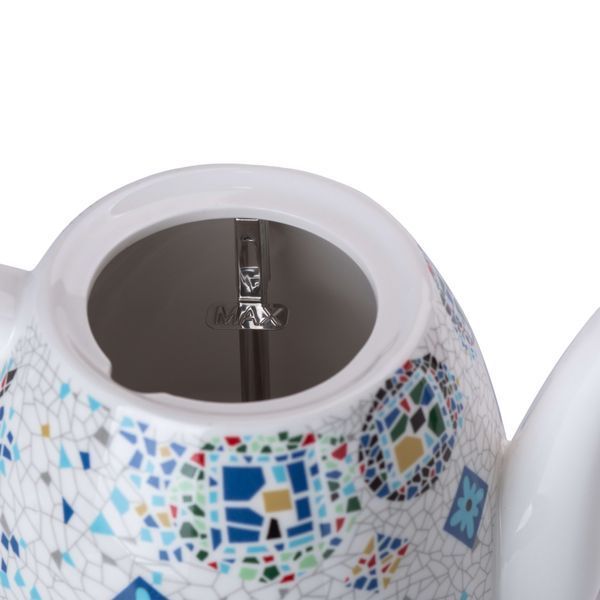 Електрочайник керамічний SOKANY SK-09008 дисковий 1,5л, мозаїка SK-09008 фото