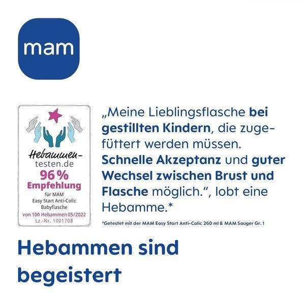 Пляшечка MAM Easy Start Anti-Colic, 320 мл W25-ED9353 фото