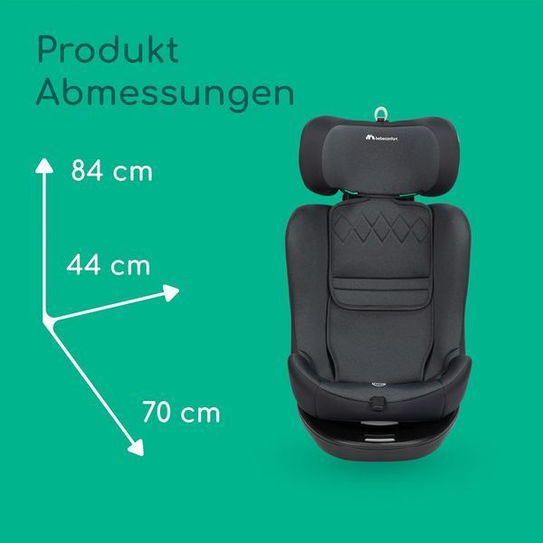 Автокрісло Bebeconfort EvolveFix i-Size 40&ndash;150 см, 360&deg; W25-ED7987 фото