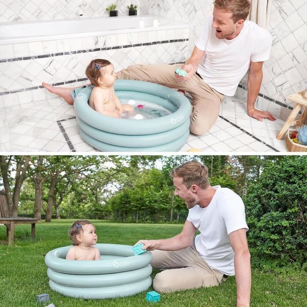 Babymoov Aqua Dots - надувна ванночка/басейн для дітей W25-ED8282 фото
