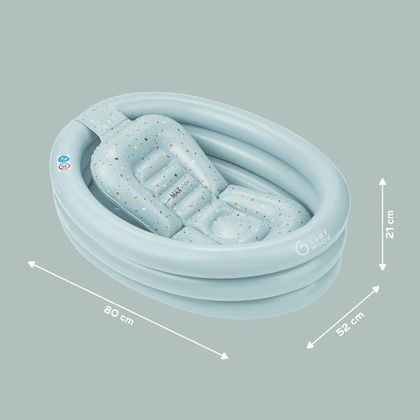 Babymoov Aqua Dots - надувна ванночка/басейн для дітей W25-ED8282 фото
