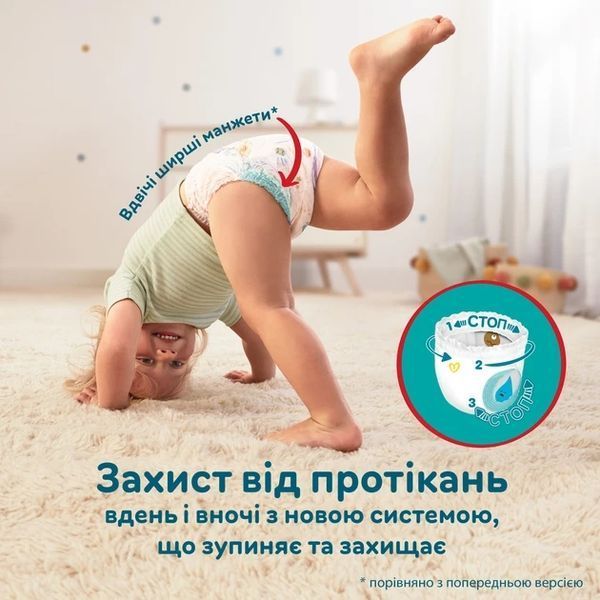 Підгузки-трусики Pampers Active Baby Pants Розмір 3 (6-11 кг) 64 шт. PampersPants-R3-128 фото