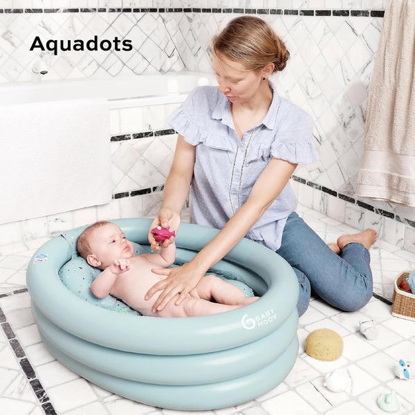 Babymoov Aqua Dots - надувна ванночка/басейн для дітей W25-ED8282 фото