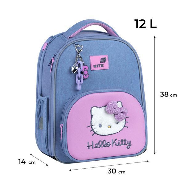 Рюкзак Kite Hello Kitty чорний для дівчаток HK26-556M фото