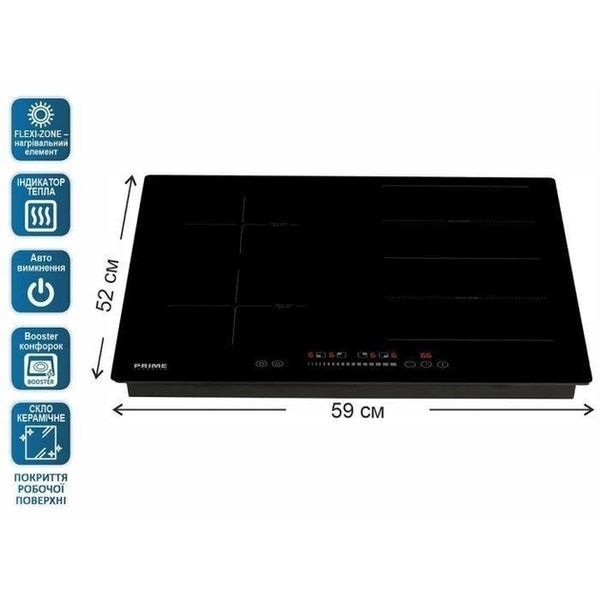 Індукційна варильна поверхня PRIME Technics PIH724B PIH 724 B фото