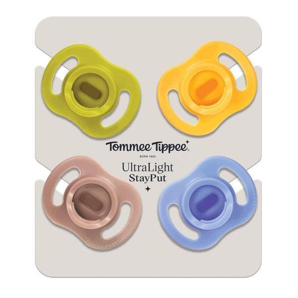 Пустушки Tommee Tippee StayPut, 6&ndash;18 міс., 4 шт. W25-ED9332 фото