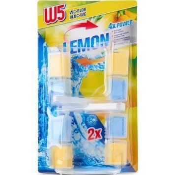 W5 туалетні блоки для унітазу Lemon 2 шт*48 г WWT248 фото