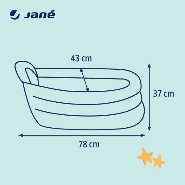 Надувна ванна Jan&eacute;, 3 позиції, 30 л W25-ED9525 фото