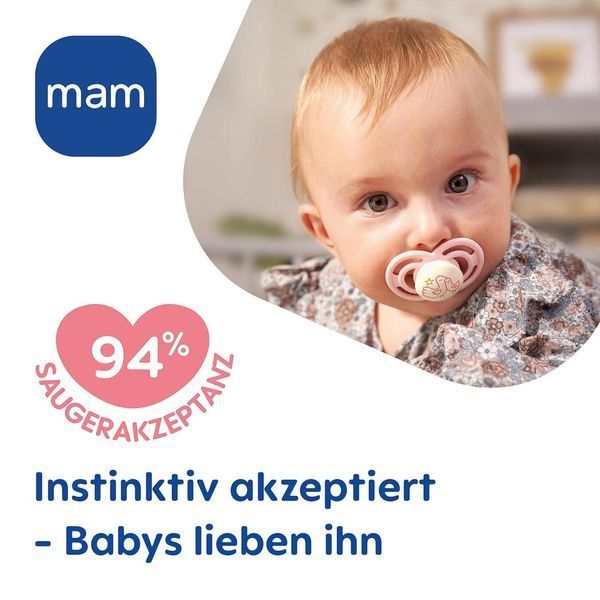 Набір сосок MAM Perfect Night 9&ndash;24 міс., 2 шт. (світяться в темряві) W25-ED9430 фото