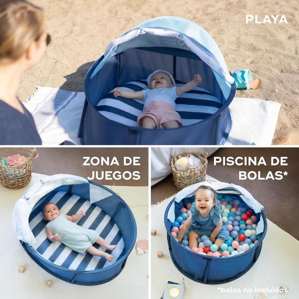 Babymoov Babyni - манеж і дорожнє ліжечко з UV-захистом 50+ W25-ED8585 фото