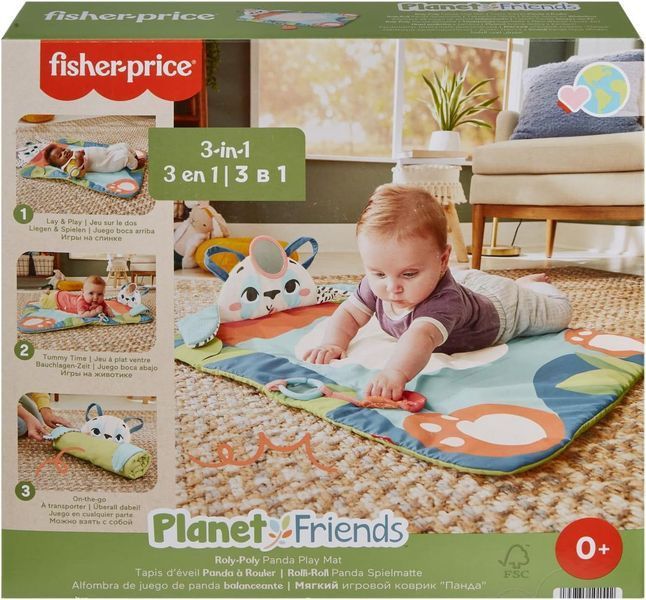 Ігровий килимок Rolli-Roll Panda 3-в-1 W25-ED8109 фото