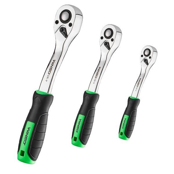 Професійний набір інструментів в кейсі WINSO Pro 1/2", 1/4", 3/8" 72 T, CR-V, 147 од. (2шт/ящ) 924147 фото