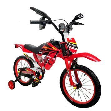 Велосипед X-TREME CROSS 25.16-01, колесо 16 сталь, червоний CROSS 25.16-01 фото