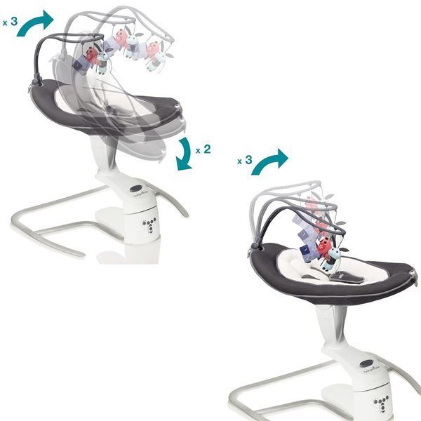 Babymoov Електронна гойдалка Swoon Motion, з датчиком руху W25-ED8641 фото