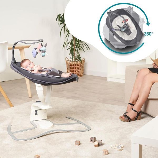 Babymoov Електронна гойдалка Swoon Motion, з датчиком руху W25-ED8641 фото