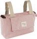 Органайзер для коляски Walking Mum I Love Vichy, рожевий W25-ED8256 фото 2