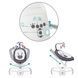 Babymoov Електронна гойдалка Swoon Motion, з датчиком руху W25-ED8641 фото 6