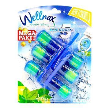 Wellnax Blue Water Туалетний блок Лимон 3*50 г WBWWCBL350 фото