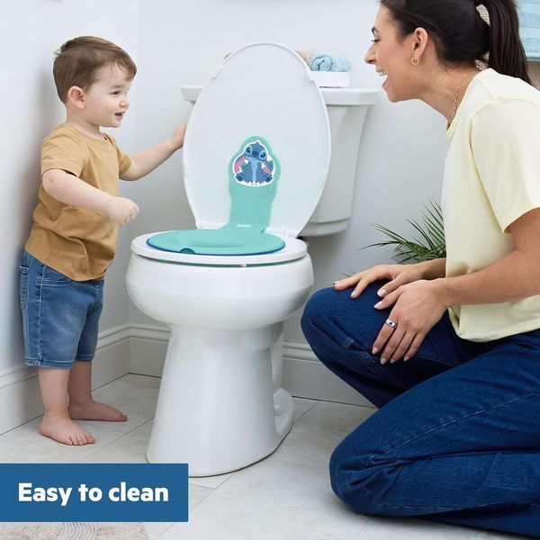 Сидіння-накладка Bright Starts Disney Baby Stitch Flip & Sit W25-ED9354 фото