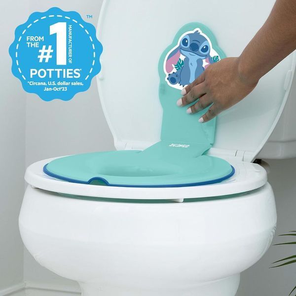 Сидіння-накладка Bright Starts Disney Baby Stitch Flip & Sit W25-ED9354 фото
